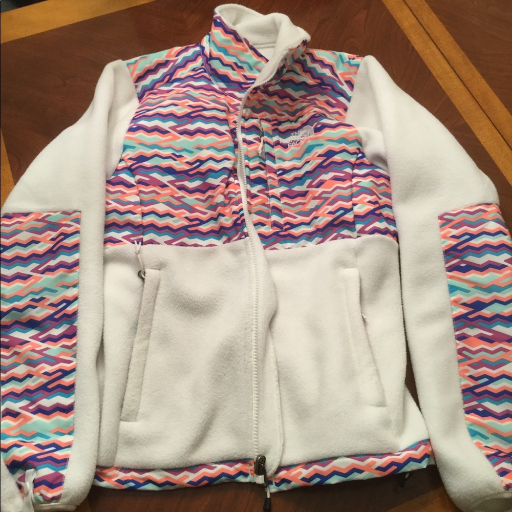 Women’s The North Face Denali - White & Multicolor